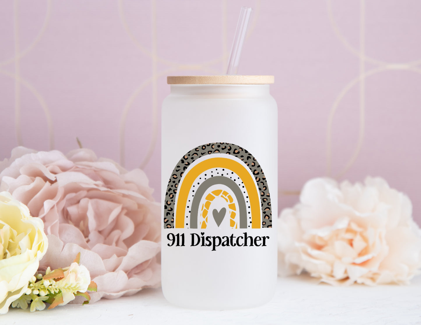 16 OZ DISPATCHER RAINBOW MATTE GLASS CAN