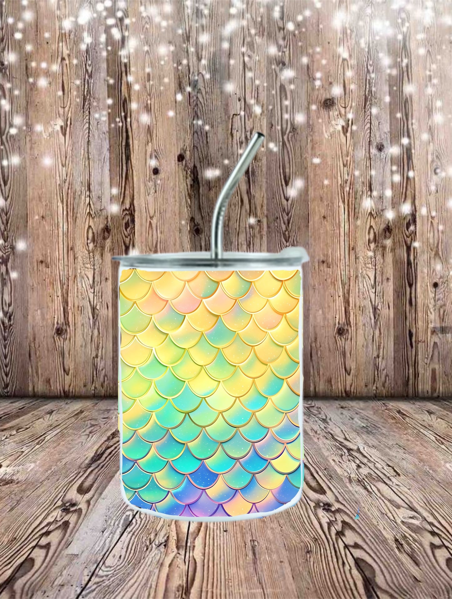 KIDS TUMBLER MERMAID SCALES