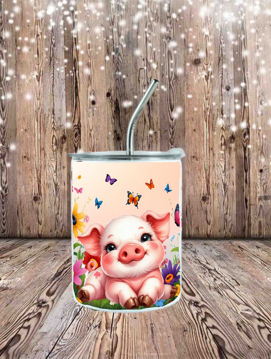 KIDS SS TUMBLER PIG